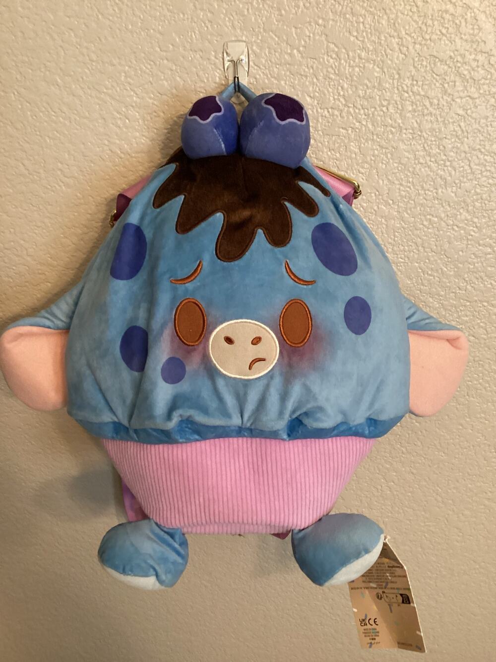 NWT Disney Parks Munchlings Eeyore Blueberry Muffin Baked Treats Collection Bag
